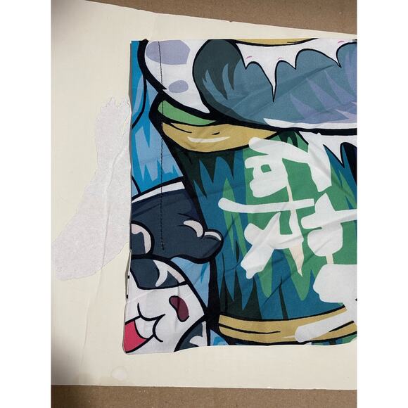 Shein XL Cartoon Panda And Chinese Letter Pattern Women's Creative Loose Kimono - Picture 10 of 11